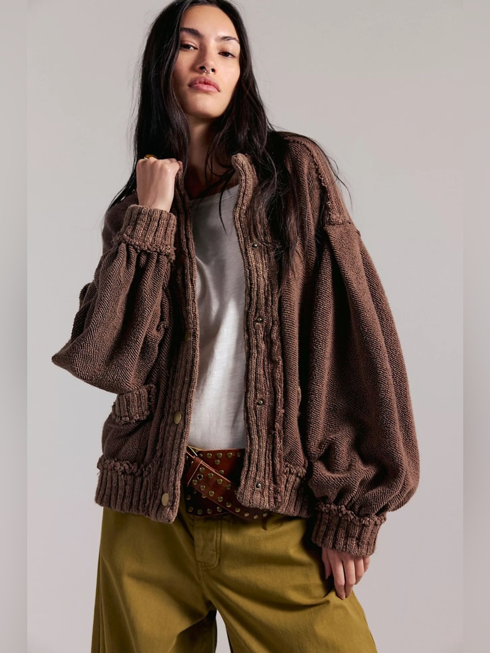 We The Free Cute In This Cardi Brownies